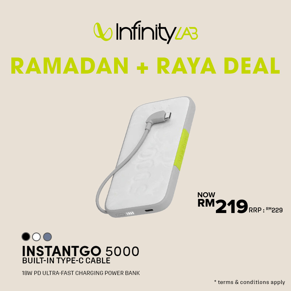[Ramadan Sale] InstantGo 5000 Built-in USB-C Cable